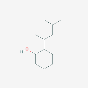 2-(4-Methylpentan-2-yl)cyclohexan-1-ol