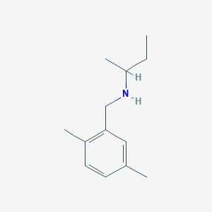 (Butan-2-yl)[(2,5-dimethylphenyl)methyl]amine