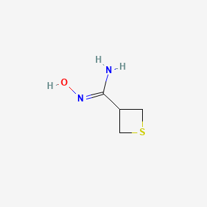 N'-Hydroxythietane-3-carboximidamide