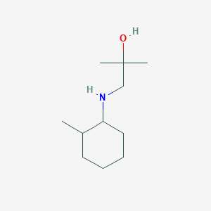 2-Methyl-1-[(2-methylcyclohexyl)amino]propan-2-ol