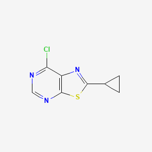 7-Chloro-2-cyclopropyl-[1,3]thiazolo[5,4-d]pyrimidine