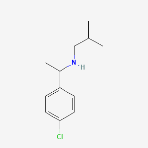 [1-(4-Chlorophenyl)ethyl](2-methylpropyl)amine