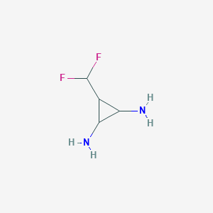 3-(Difluoromethyl)cyclopropane-1,2-diamine