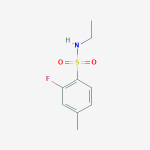 N-Ethyl-2-fluoro-4-methylbenzene-1-sulfonamide