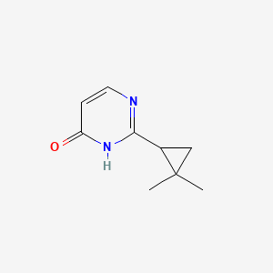 2-(2,2-Dimethylcyclopropyl)-3,4-dihydropyrimidin-4-one