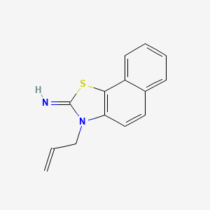 3-(Prop-2-en-1-yl)-2H,3H-naphtho[2,1-d][1,3]thiazol-2-imine