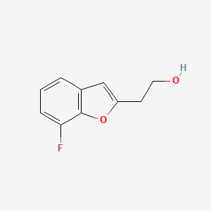 2-(7-Fluoro-1-benzofuran-2-yl)ethan-1-ol