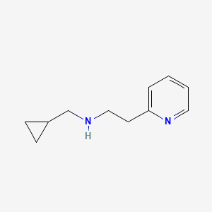 (Cyclopropylmethyl)[2-(pyridin-2-yl)ethyl]amine