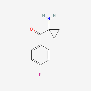 1-(4-Fluorobenzoyl)cyclopropan-1-amine