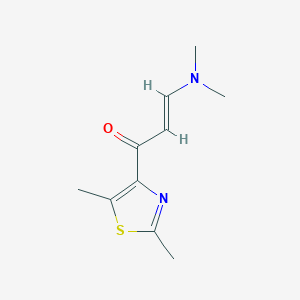 1-(Dimethyl-1,3-thiazol-4-YL)-3-(dimethylamino)prop-2-EN-1-one