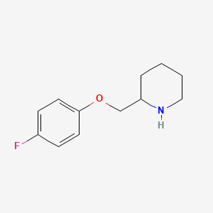 2-[(4-Fluorophenoxy)methyl]piperidine