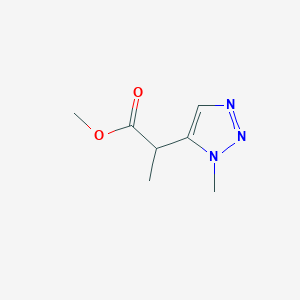 Methyl 2-(1-methyl-1H-1,2,3-triazol-5-yl)propanoate