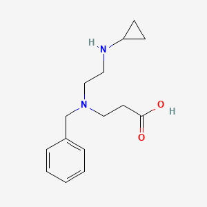 3-{Benzyl[2-(cyclopropylamino)ethyl]amino}propanoic acid