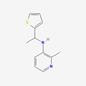 2-Methyl-N-[1-(thiophen-2-yl)ethyl]pyridin-3-amine