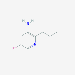 5-Fluoro-2-propylpyridin-3-amine