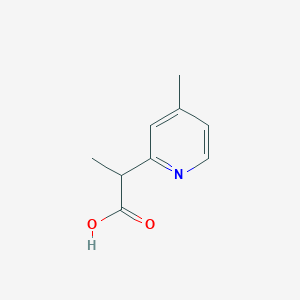 2-(4-Methylpyridin-2-yl)propanoic acid