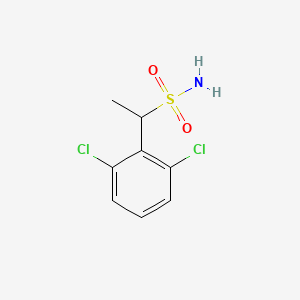 1-(2,6-Dichlorophenyl)ethane-1-sulfonamide