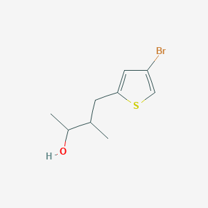 4-(4-Bromothiophen-2-yl)-3-methylbutan-2-ol