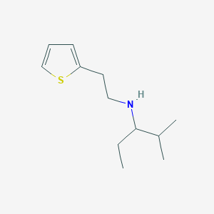 (2-Methylpentan-3-yl)[2-(thiophen-2-yl)ethyl]amine