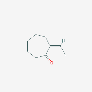 (2Z)-2-Ethylidenecycloheptan-1-one