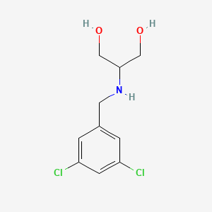 2-{[(3,5-Dichlorophenyl)methyl]amino}propane-1,3-diol