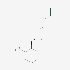 2-[(Heptan-2-yl)amino]cyclohexan-1-ol