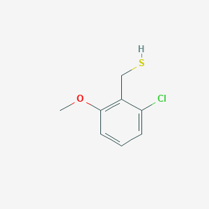 molecular formula C8H9ClOS B13270327 (2-Chloro-6-methoxyphenyl)methanethiol 