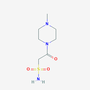 2-(4-Methylpiperazin-1-yl)-2-oxoethane-1-sulfonamide