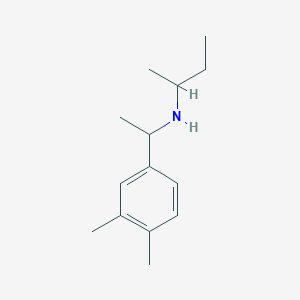 (Butan-2-yl)[1-(3,4-dimethylphenyl)ethyl]amine