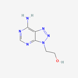 2-(7-Amino-3h-[1,2,3]triazolo[4,5-d]pyrimidin-3-yl)ethan-1-ol