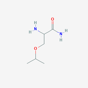 2-Amino-3-(propan-2-yloxy)propanamide