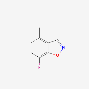 7-Fluoro-4-methyl-1,2-benzoxazole