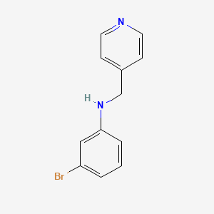 3-bromo-N-(pyridin-4-ylmethyl)aniline