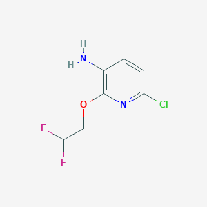 6-Chloro-2-(2,2-difluoroethoxy)pyridin-3-amine