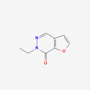 6-Ethyl-6H,7H-furo[2,3-d]pyridazin-7-one