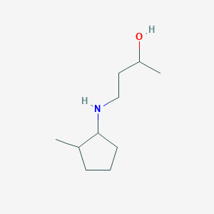 4-[(2-Methylcyclopentyl)amino]butan-2-ol