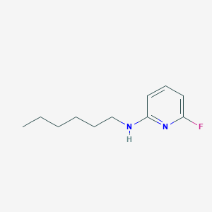 6-fluoro-N-hexylpyridin-2-amine