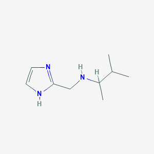 (1H-Imidazol-2-ylmethyl)(3-methylbutan-2-yl)amine