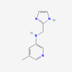 N-(1H-imidazol-2-ylmethyl)-5-methylpyridin-3-amine