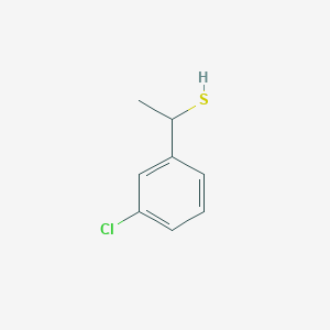 1-(3-Chlorophenyl)ethane-1-thiol