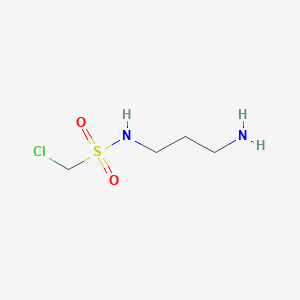 N-(3-aminopropyl)-1-chloromethanesulfonamide