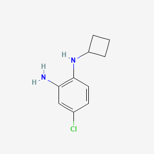 4-chloro-1-N-cyclobutylbenzene-1,2-diamine