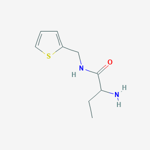 2-amino-N-(thiophen-2-ylmethyl)butanamide