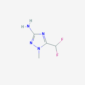 5-(Difluoromethyl)-1-methyl-1H-1,2,4-triazol-3-amine