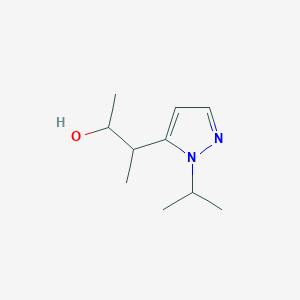 3-[1-(Propan-2-yl)-1H-pyrazol-5-yl]butan-2-ol