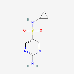 2-amino-N-cyclopropylpyrimidine-5-sulfonamide