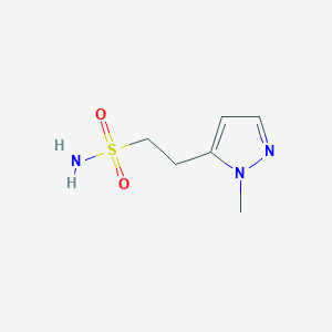 2-(1-Methyl-1H-pyrazol-5-yl)ethane-1-sulfonamide