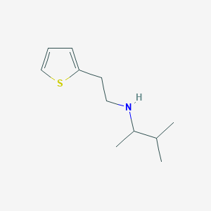 (3-Methylbutan-2-YL)[2-(thiophen-2-YL)ethyl]amine