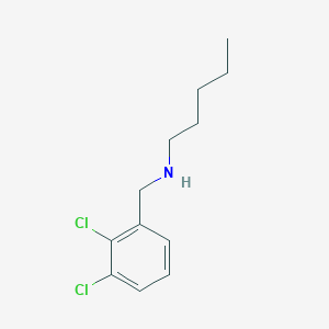 [(2,3-Dichlorophenyl)methyl](pentyl)amine