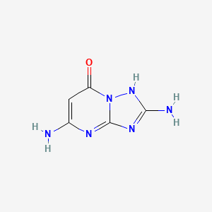 2,5-Diamino-4H,7H-[1,2,4]triazolo[1,5-A]pyrimidin-7-one